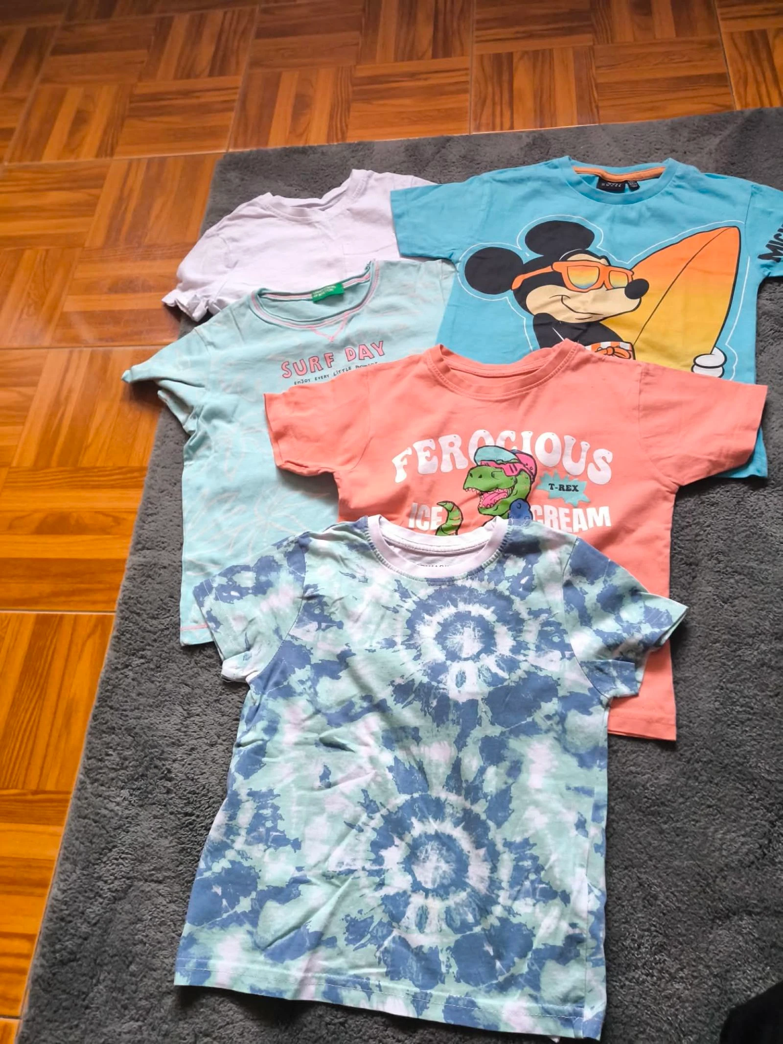 Conjunto 5 t-shirts 
